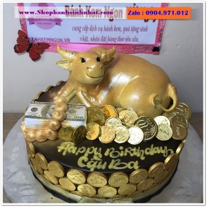 Bánh Sinh Nhật Con Trâu - LS07